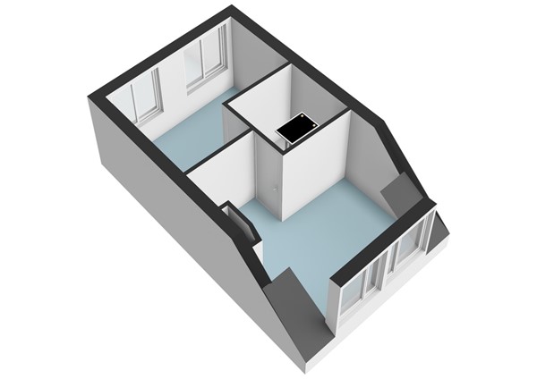 Floorplan - Pioenstraat 18, 2313 BM Leiden